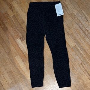 lululemon athletica Align Pant 25” - Formation Camo Deep Coal Multi